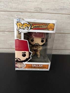 Funko Pop! Sallah Vinyl Figure - Red Fez, Tan Outfit